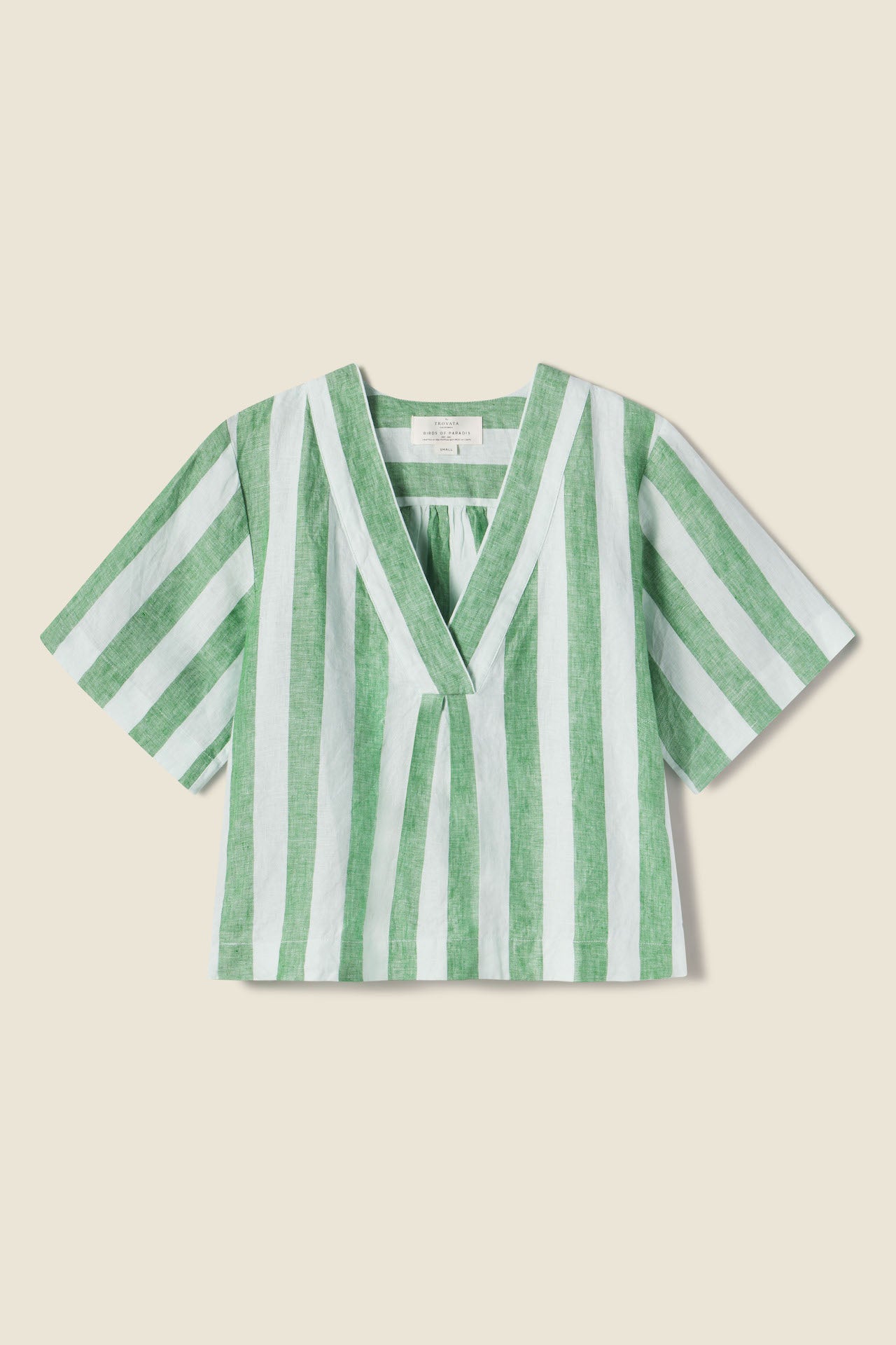 Neve Shirt Aloe Stripe