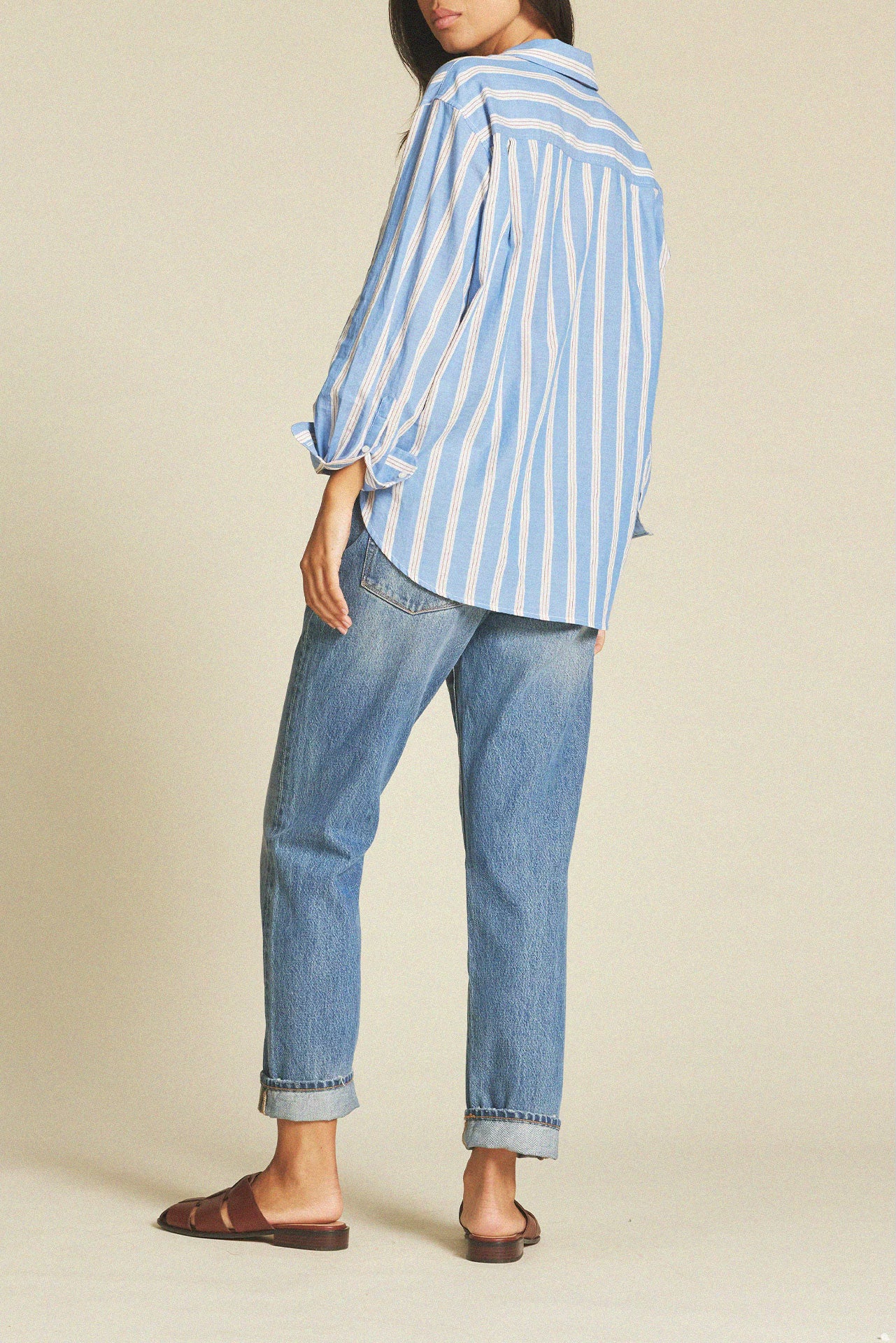 Blake Oversized Shirt Napoli Stripe