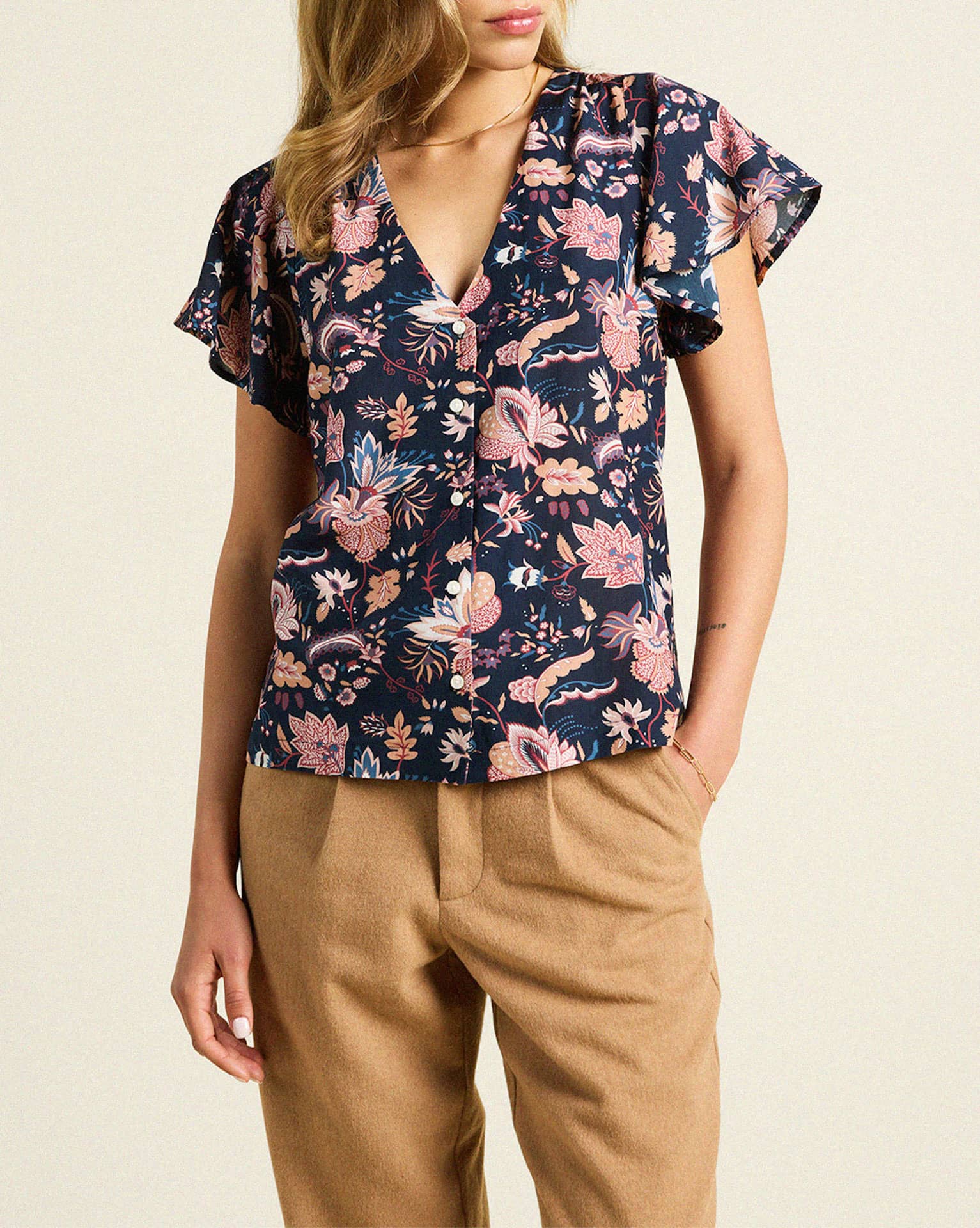 Angela Blouse Seaborne Floral