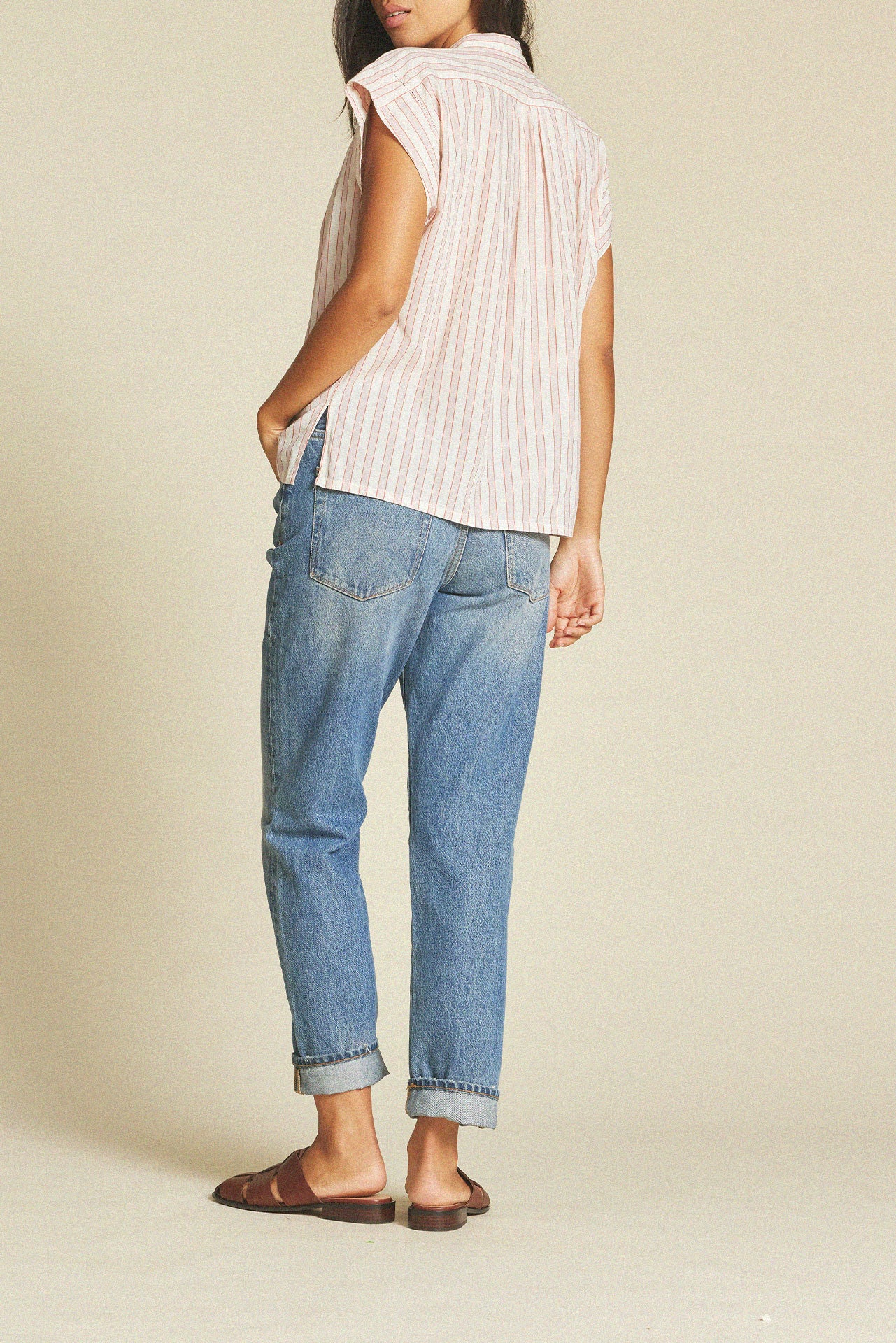 Della Shirt Cameo Stripe