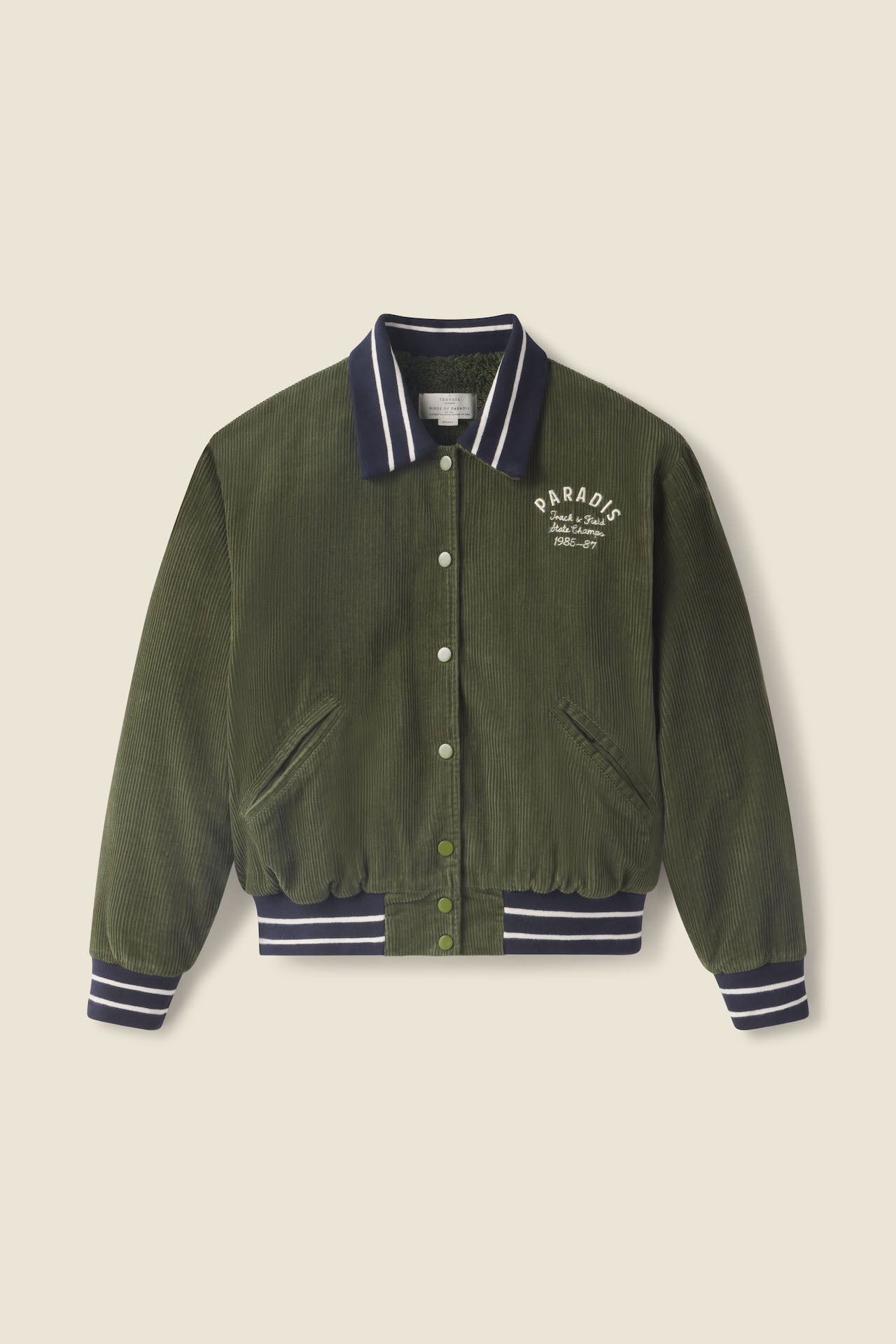 Logan Varsity Jacket Palm