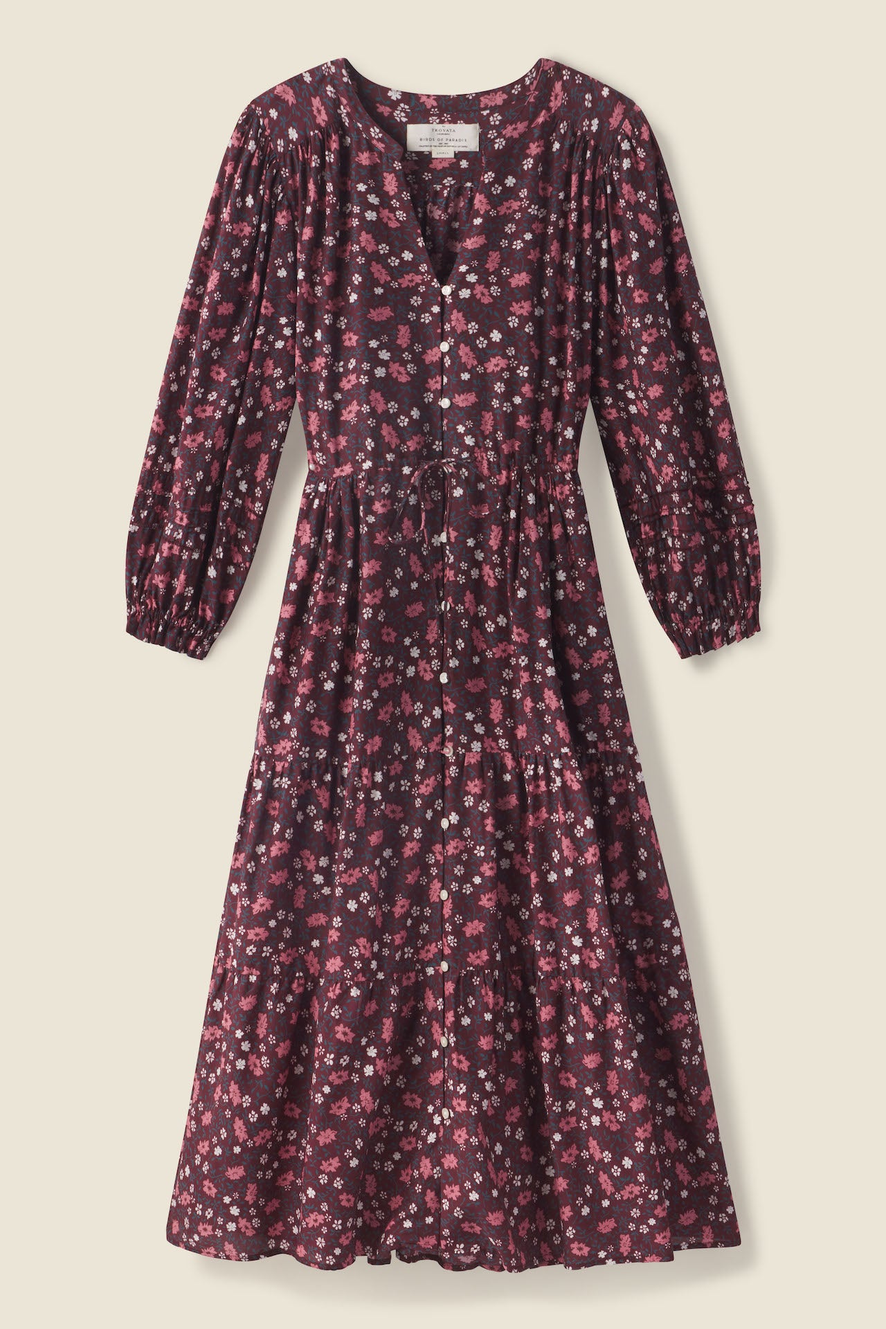 Sylvie Dress Plum Blossom