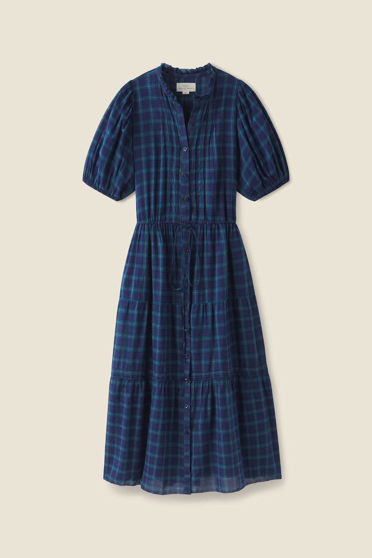 Hildie Dress Oceanside Plaid