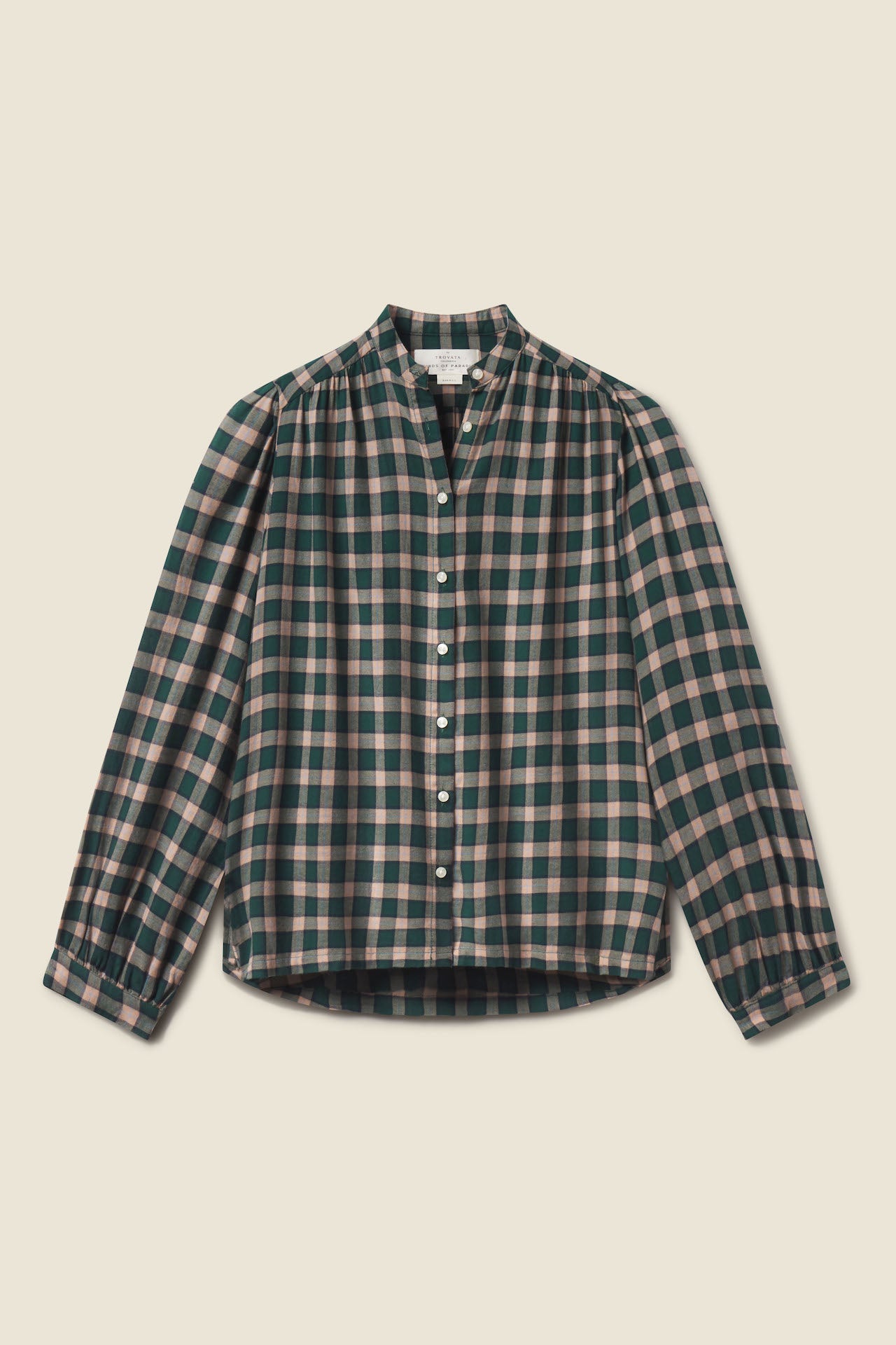 Clara Blouse Roebuck Plaid