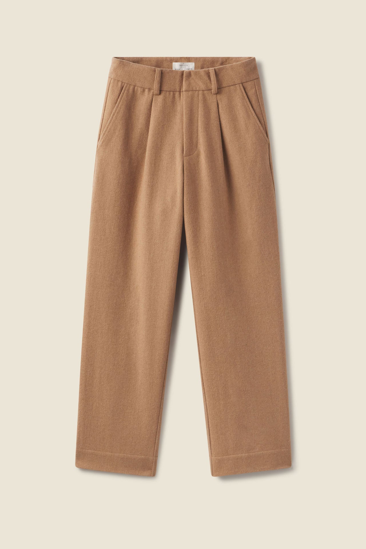 Tatum Pant Camel Wool