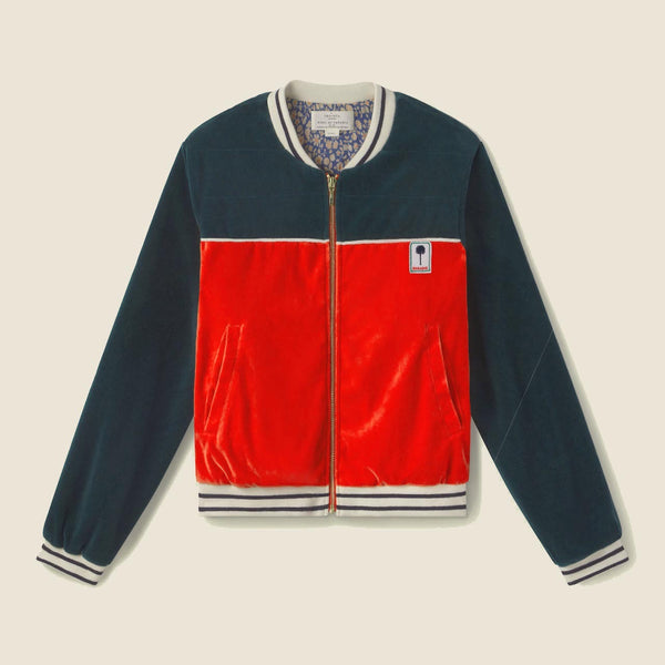 Jamie Jacket Cherry Velour