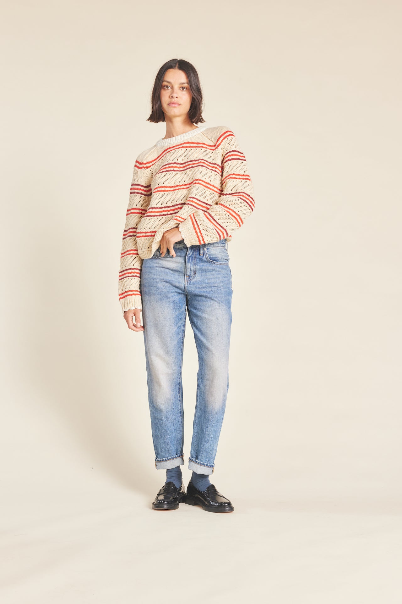 Dorian Sweater Antique White