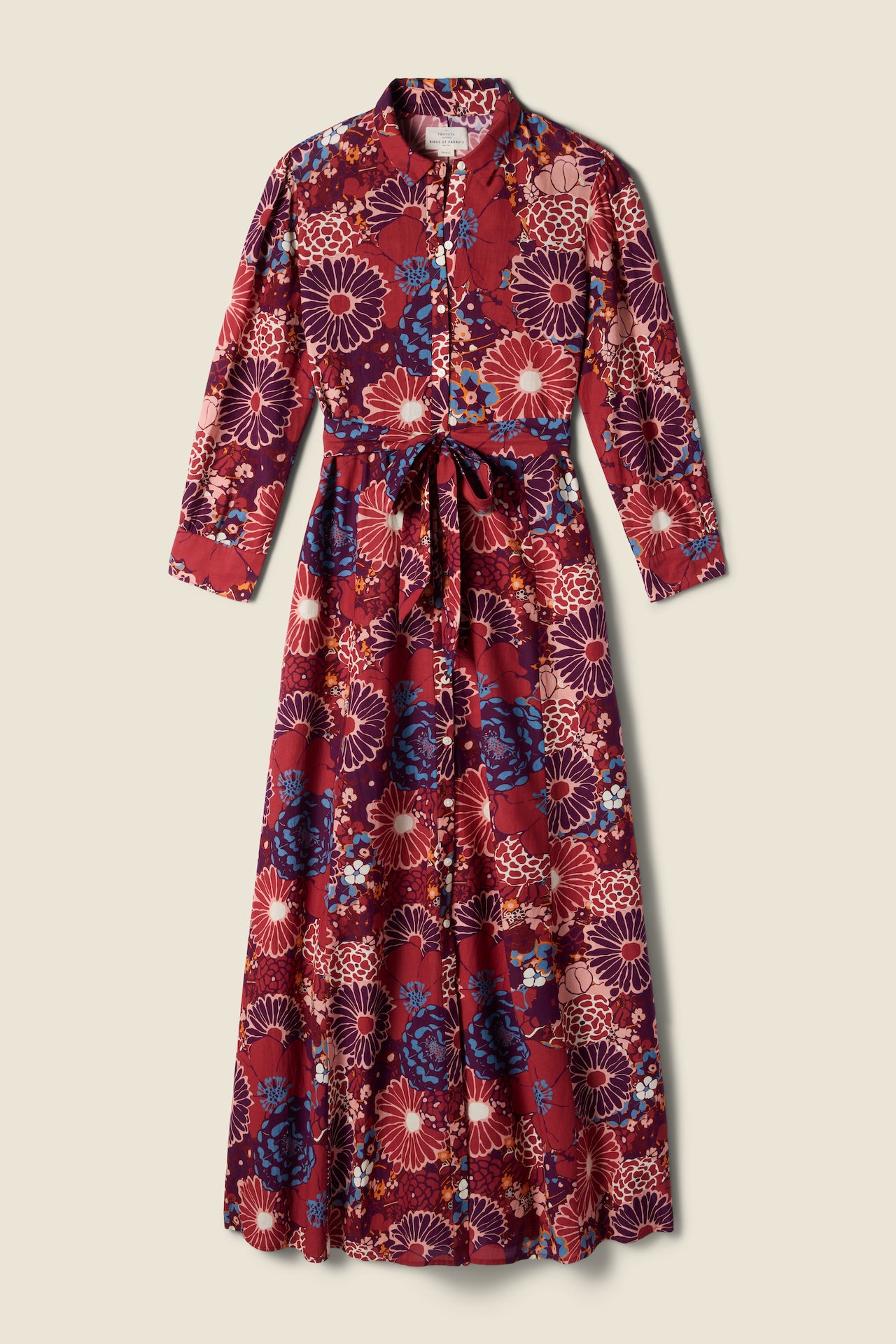 Eliot Dress Berry Bloom