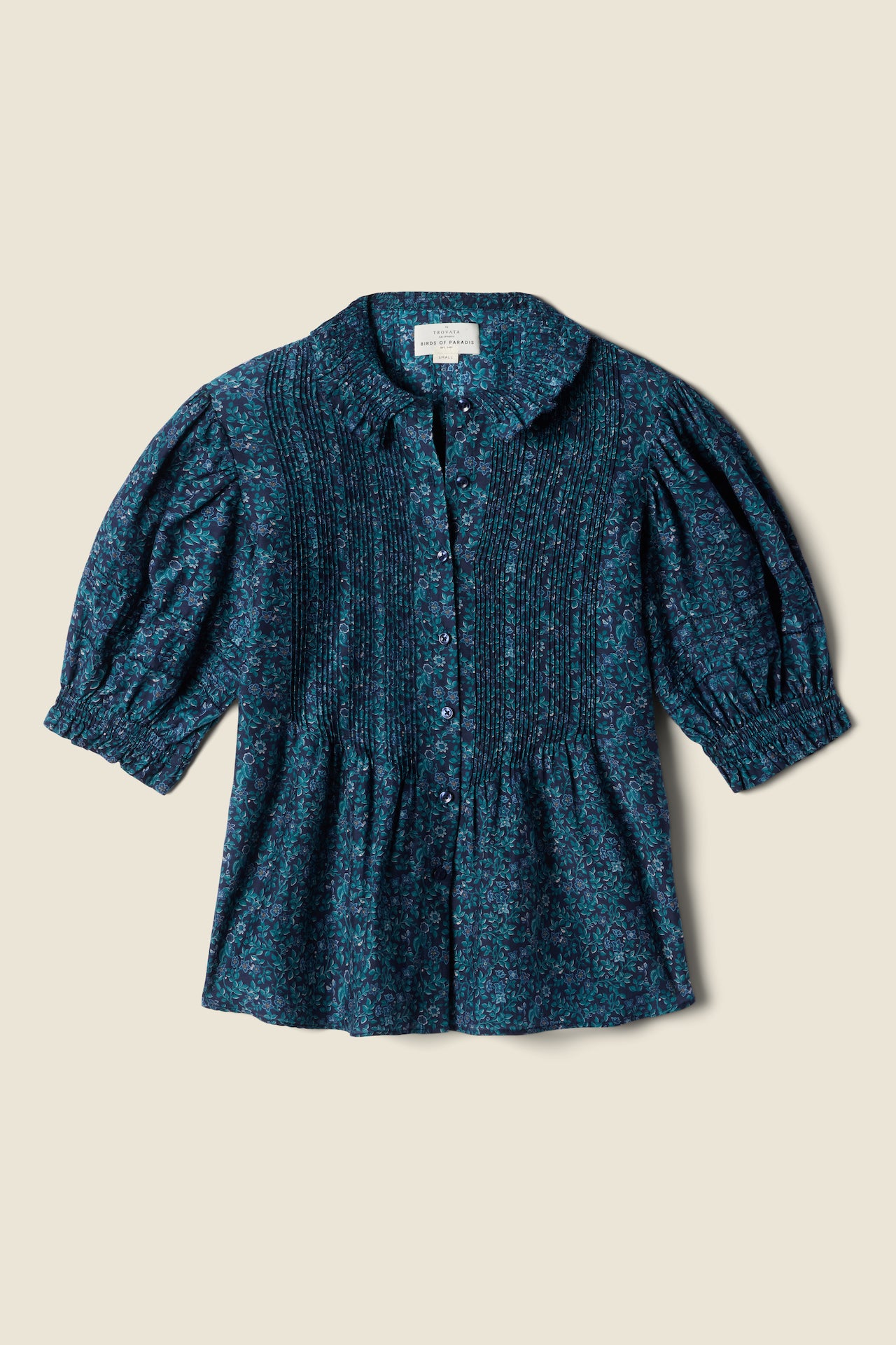 Jess Blouse Blue Ridge Ditsy