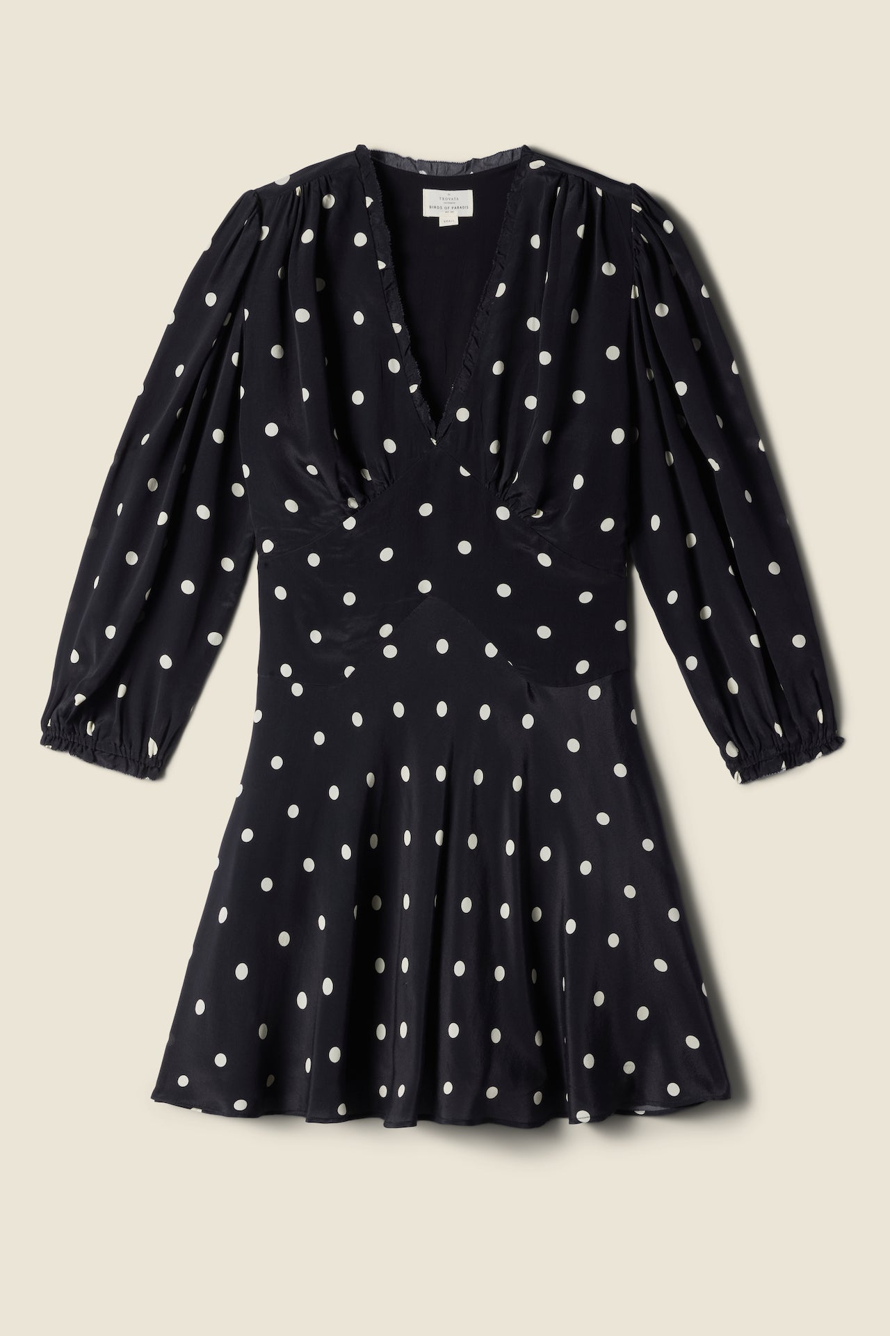 Paulina Dress Black Polka Dots