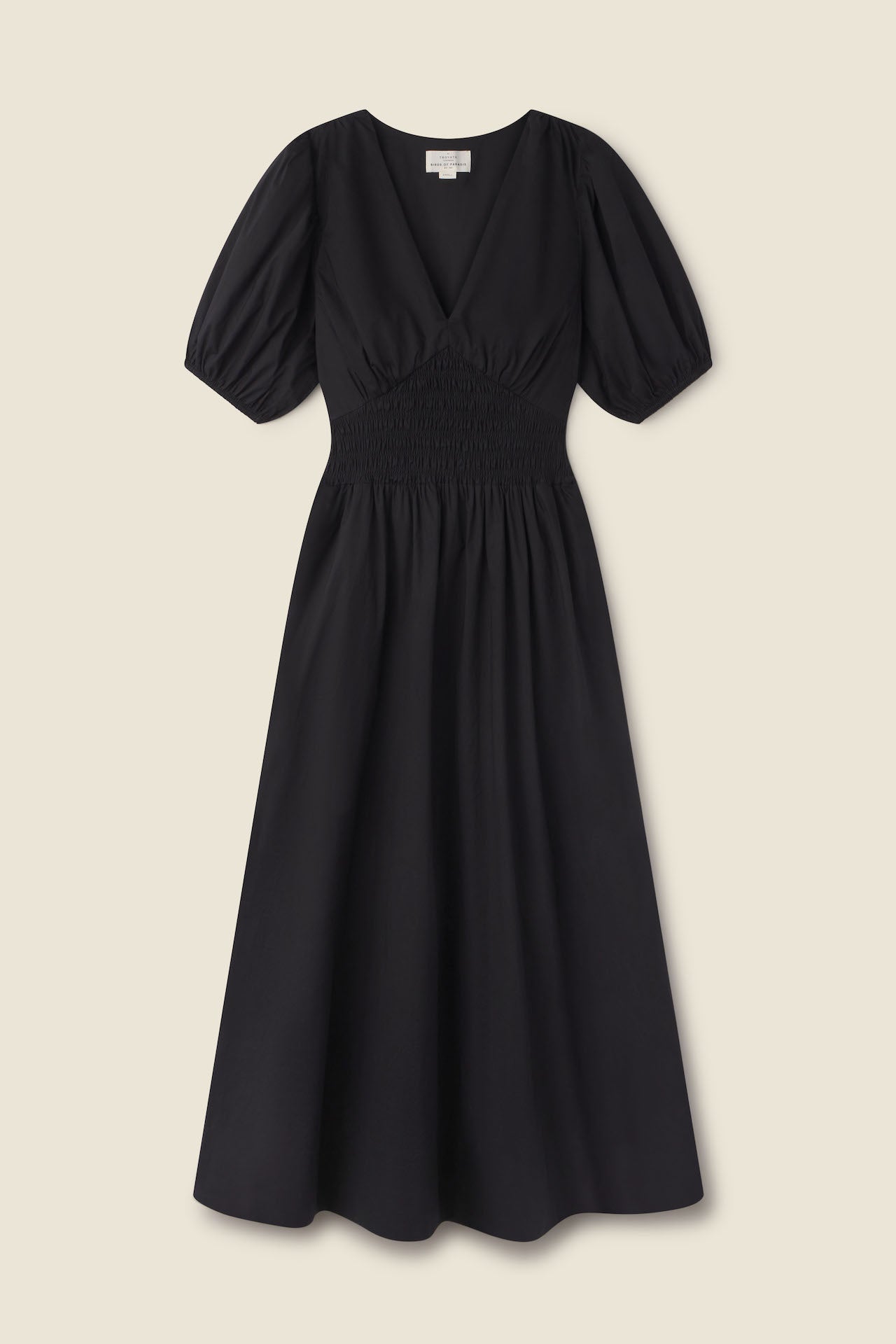 Sonia Dress Black Poplin