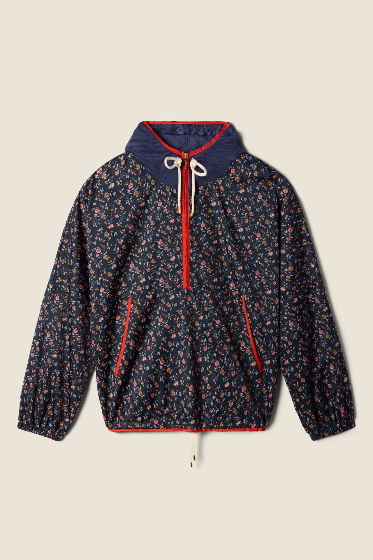 Andi Windbreaker Navy Rosette