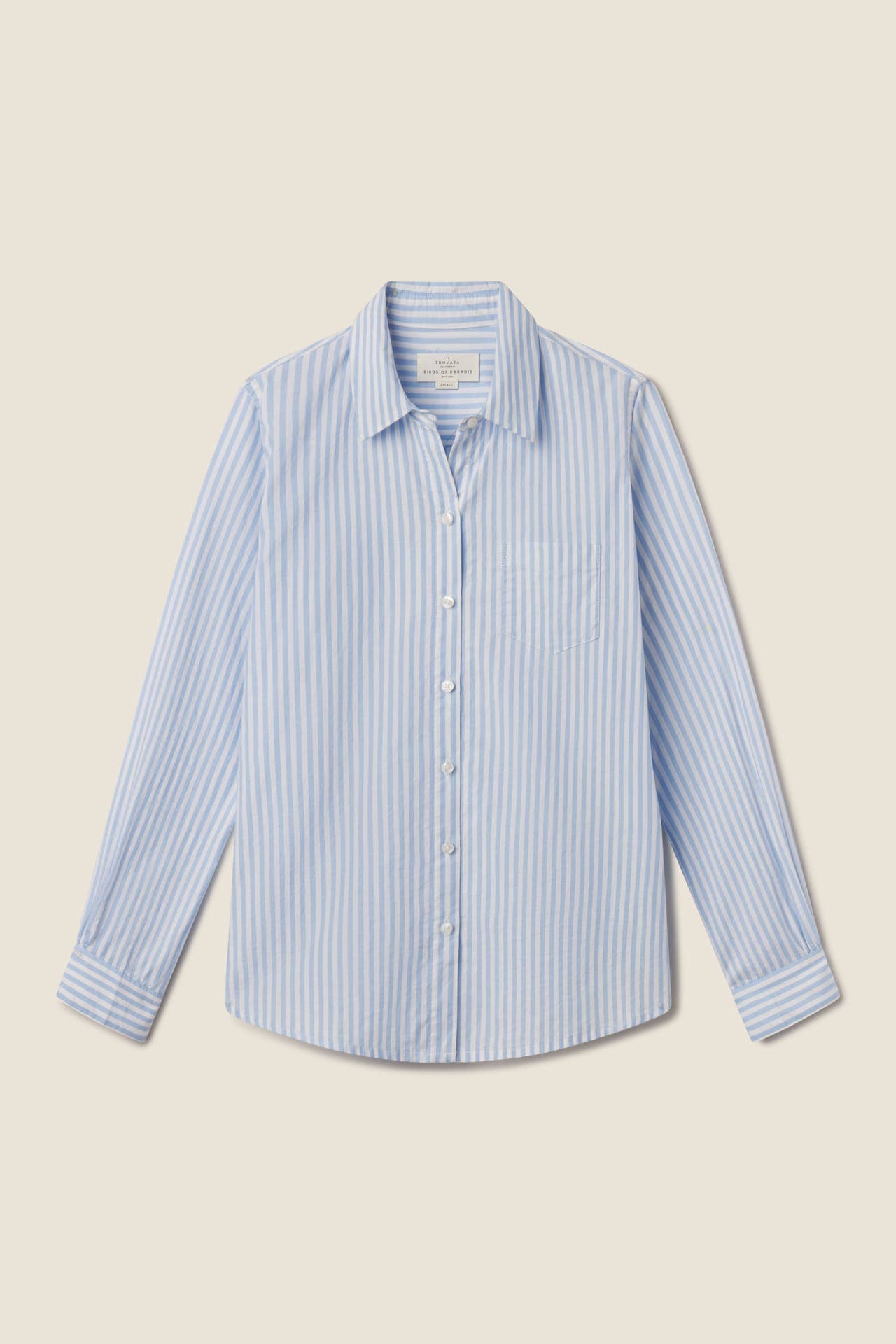 Grace Classic Shirt Blue Coastal Stripe