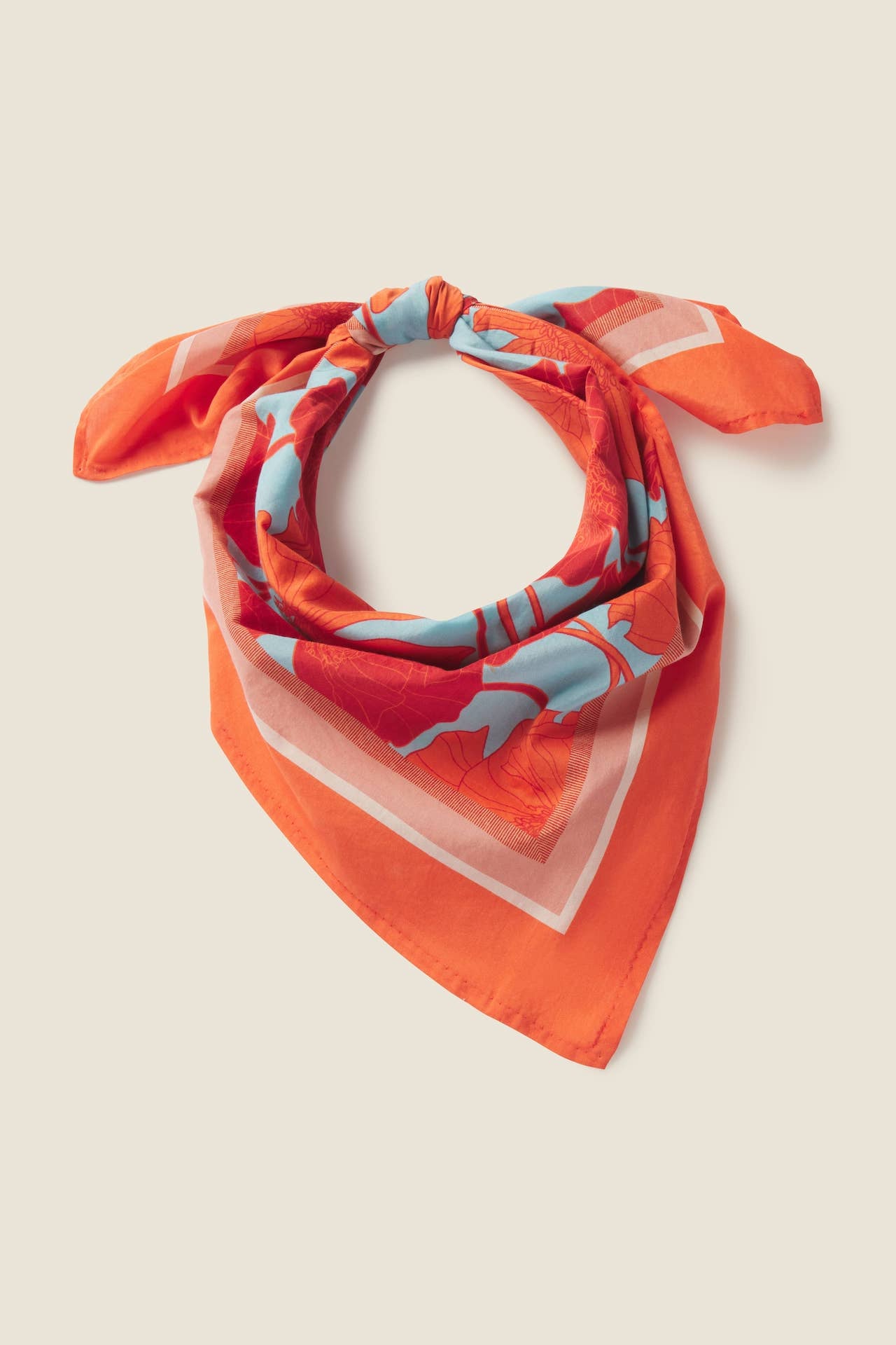 Charlotte Scarf Shoreline Poppy