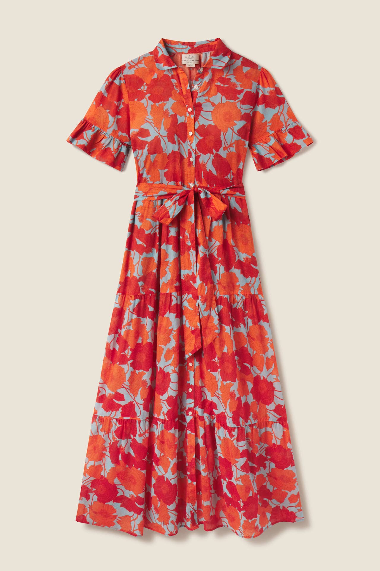 Martine Dress Shoreline Poppy