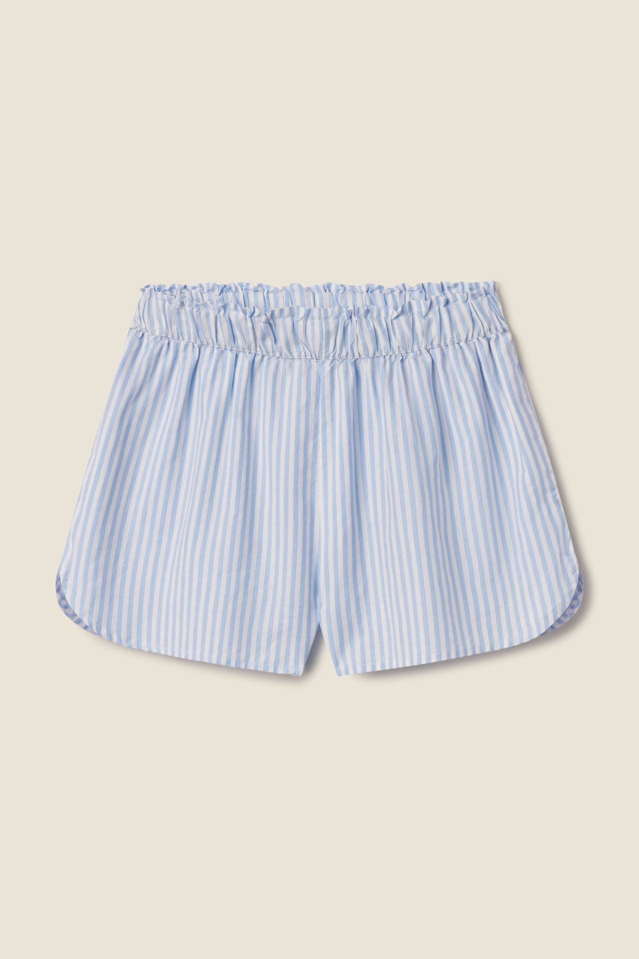 Lucy Short Blue Coastal Stripe