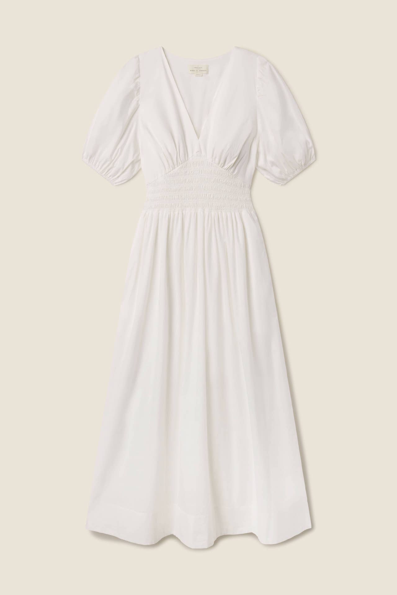 Sonia Dress White Poplin