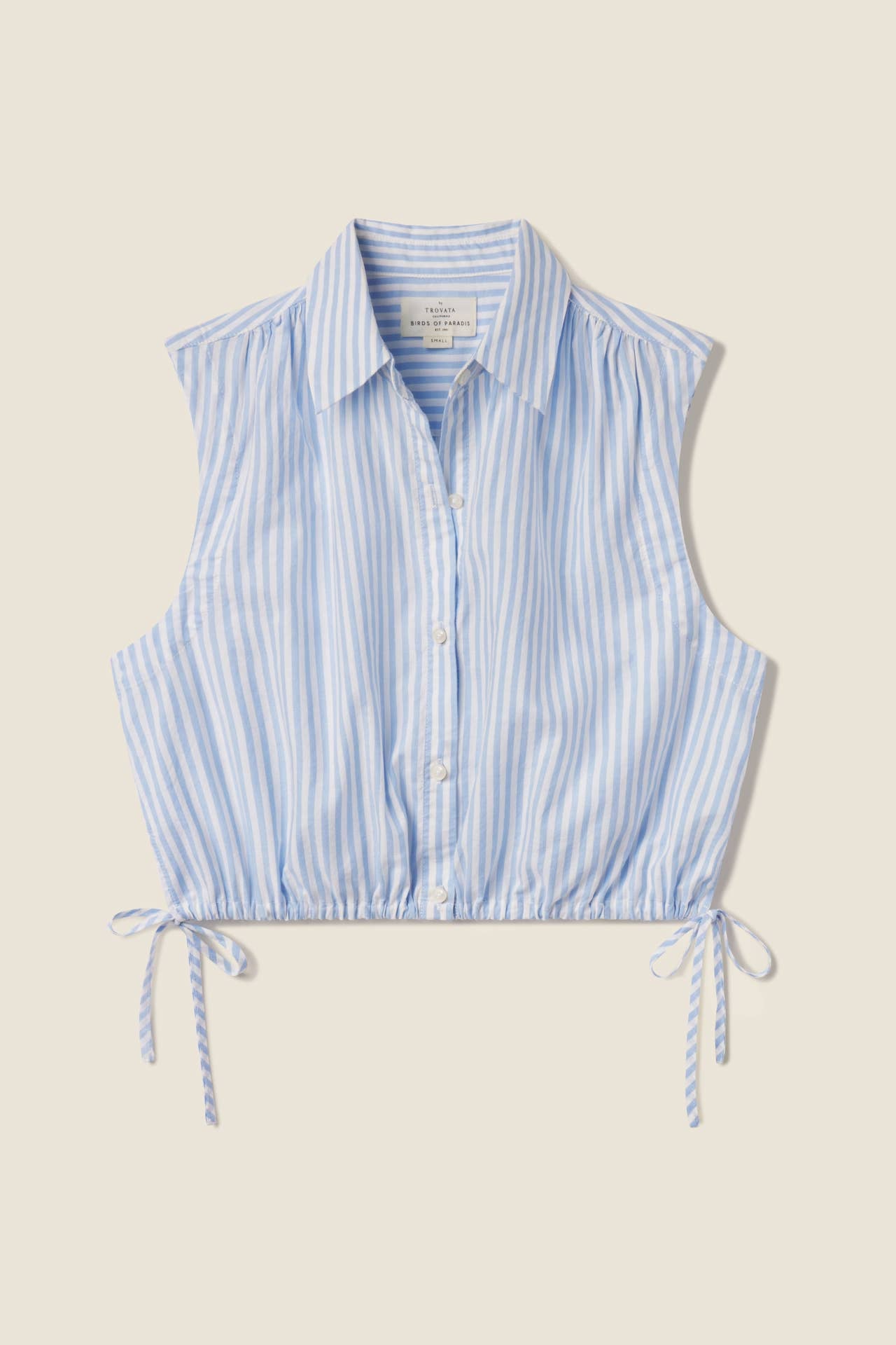 Ivy Shirt Blue Coastal Stripe