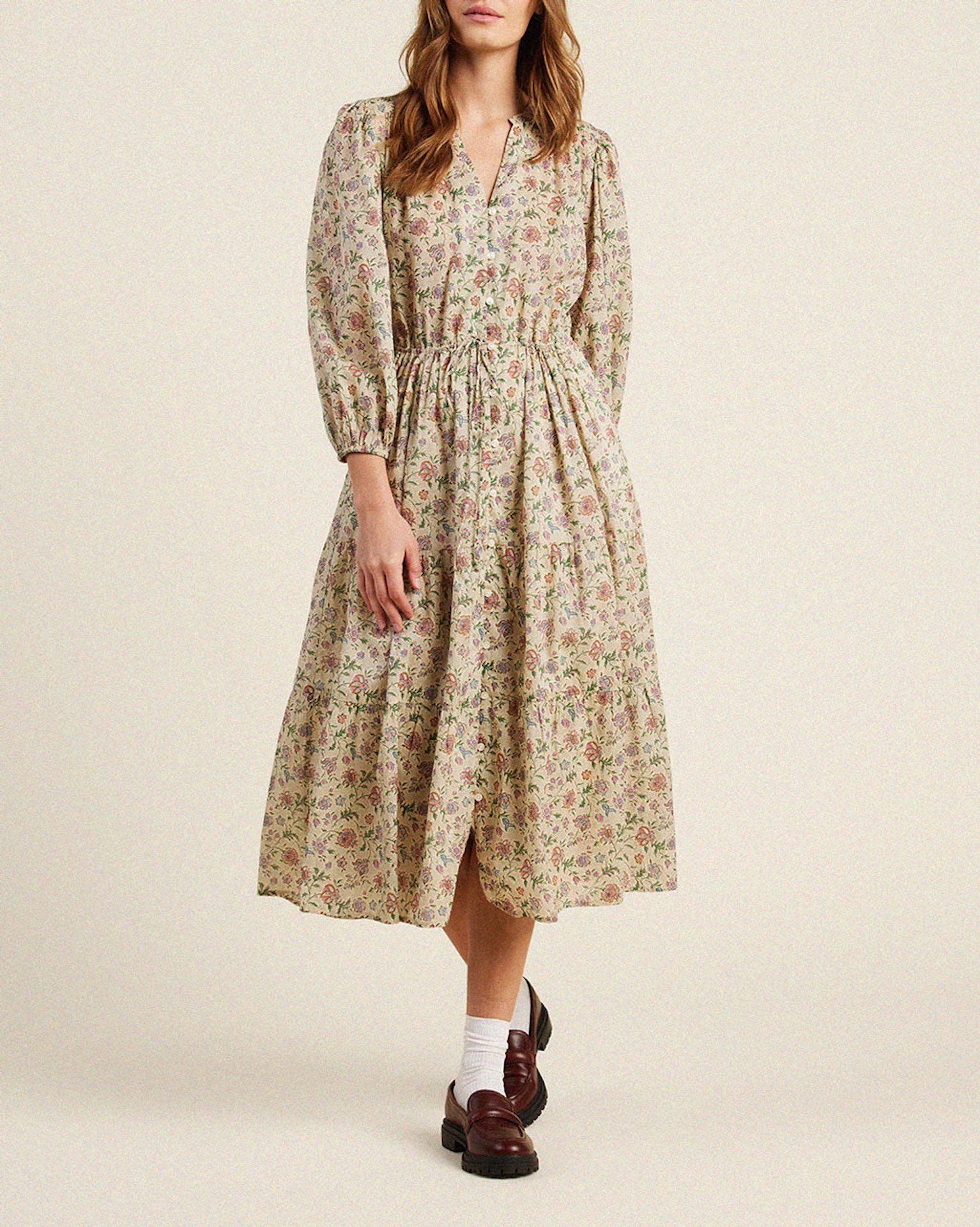 Sylvie Dress Herbarium Print