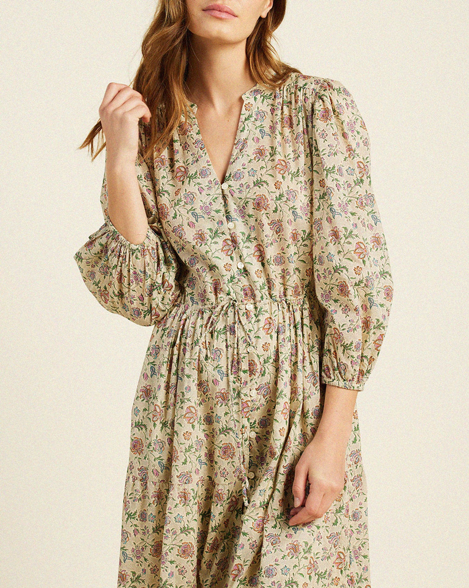 Sylvie Dress Herbarium Print