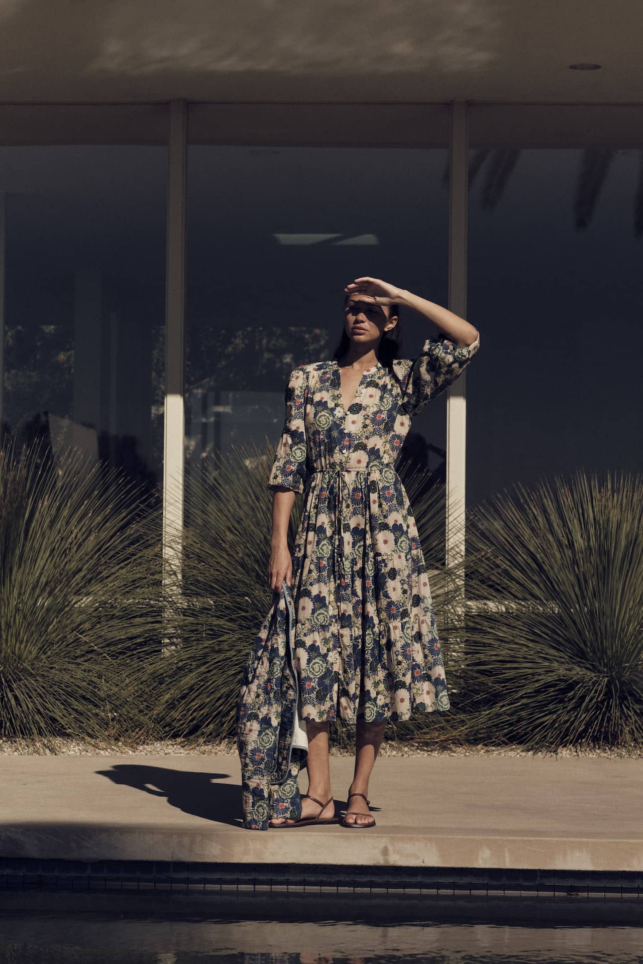 Sylvie Dress Medley Floral