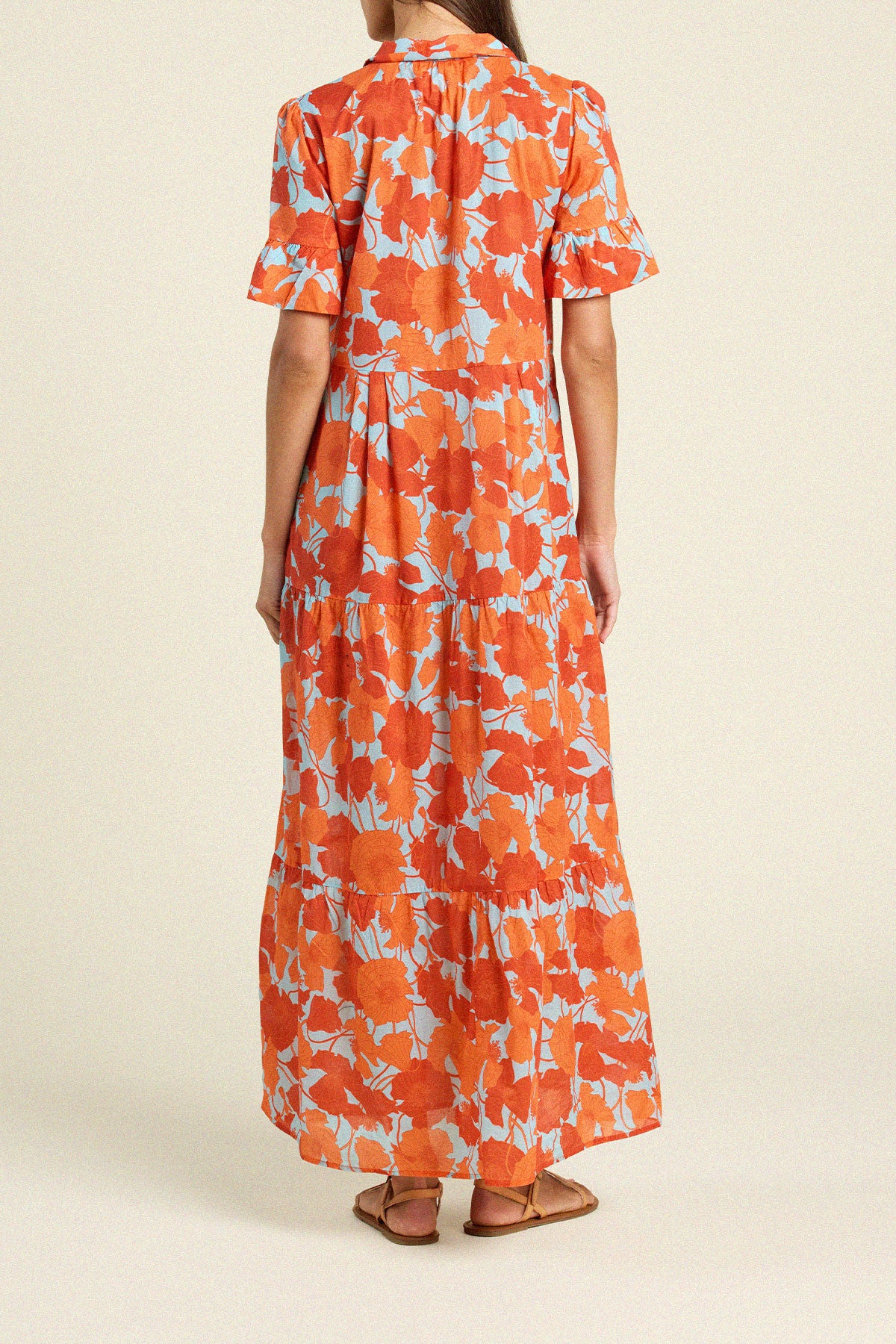 Martine Dress Shoreline Poppy