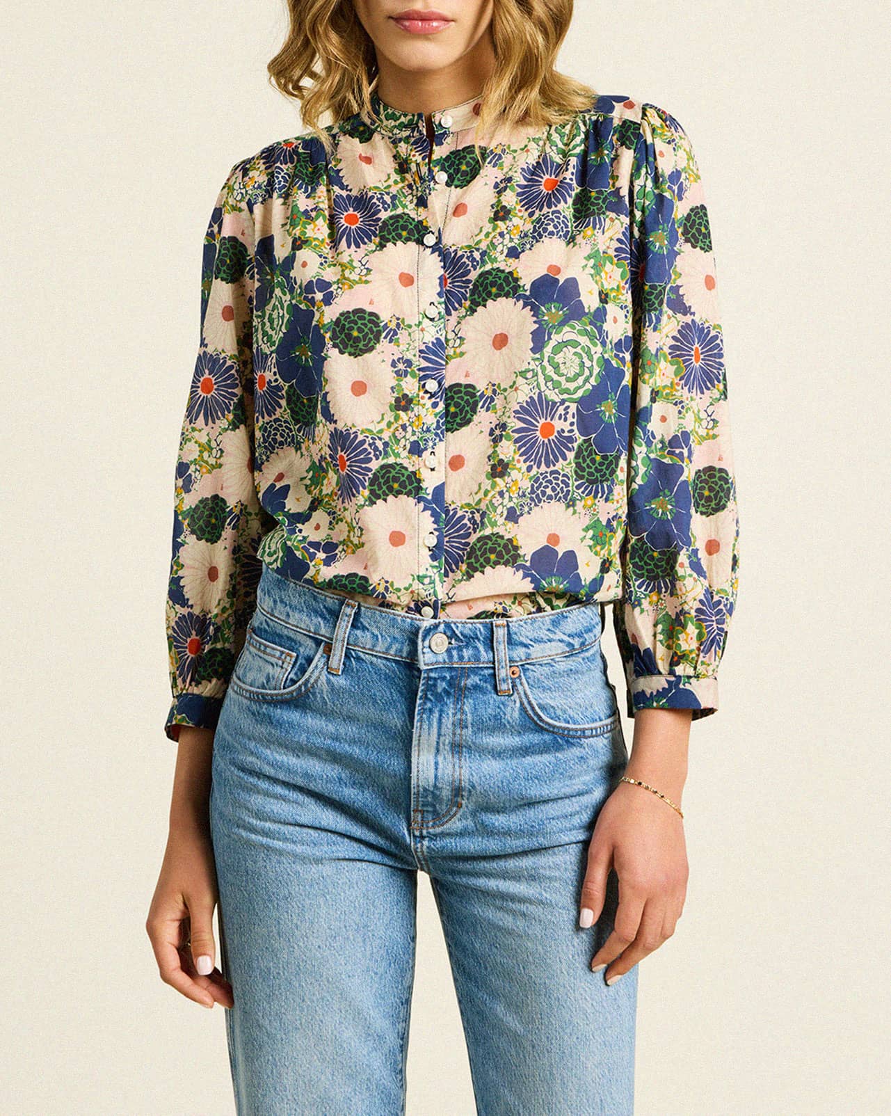 Clara Blouse Medley Floral