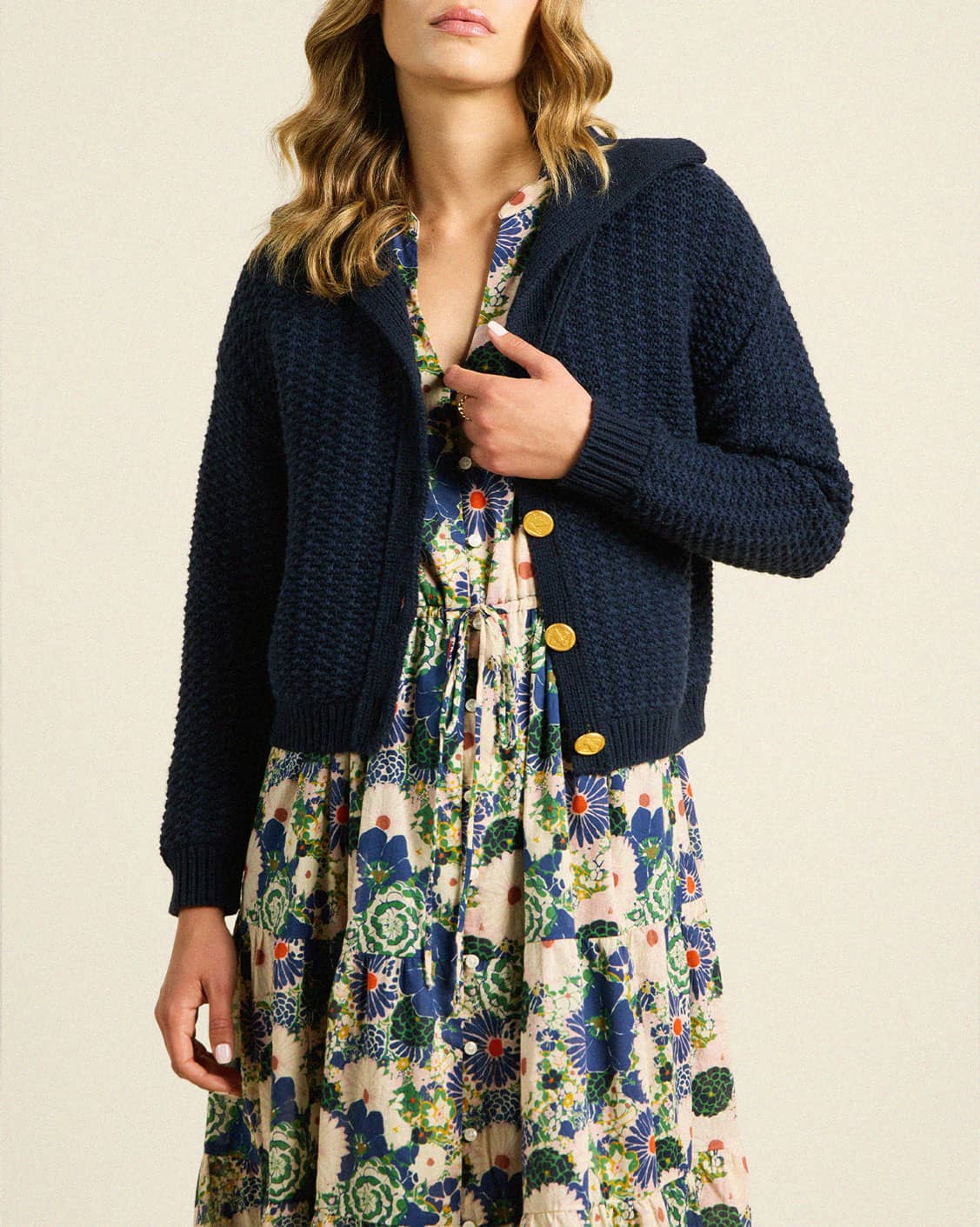 Savannah Cardigan Navy