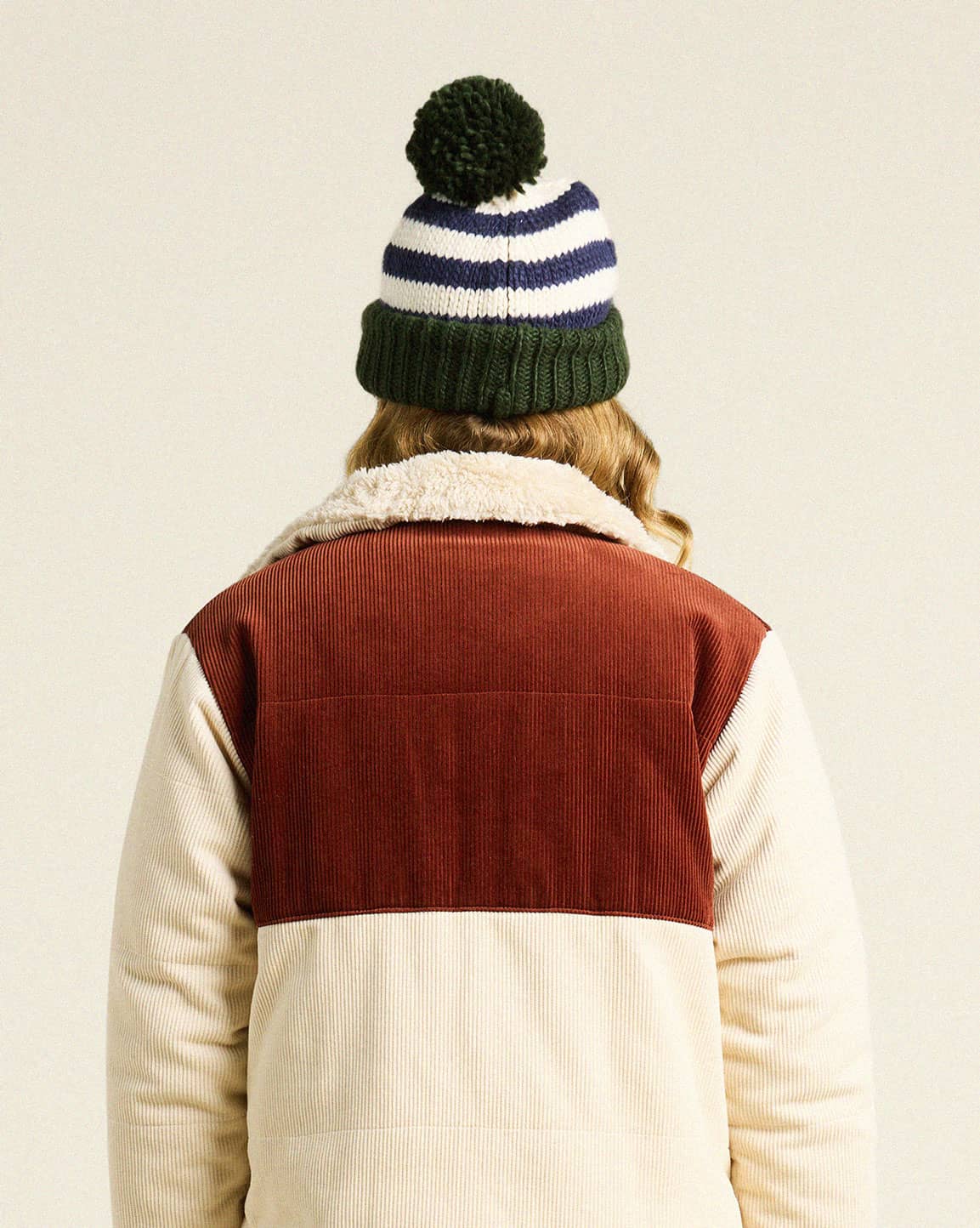 Beanie Blue Stripe