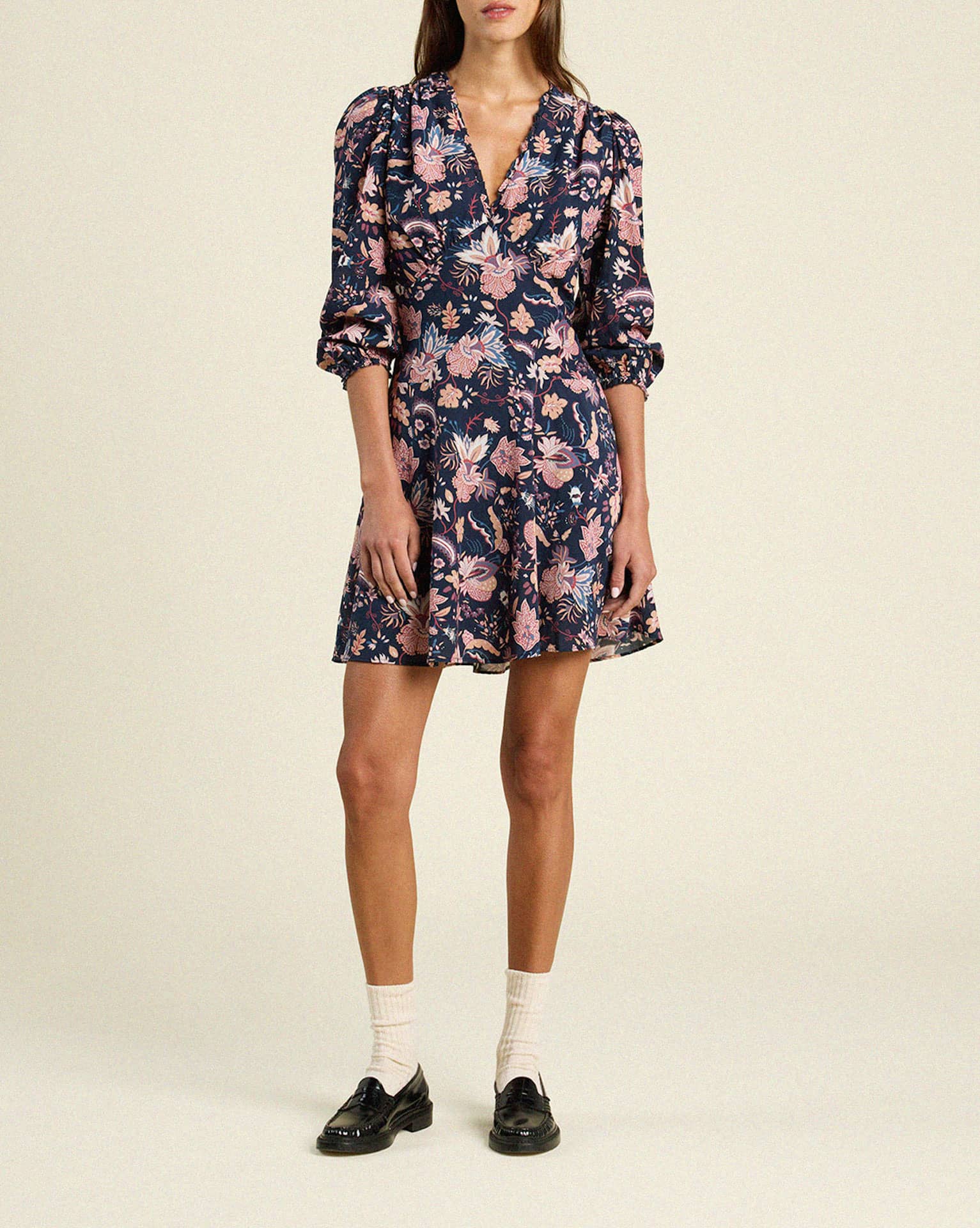 Paulina Dress Seaborne Floral