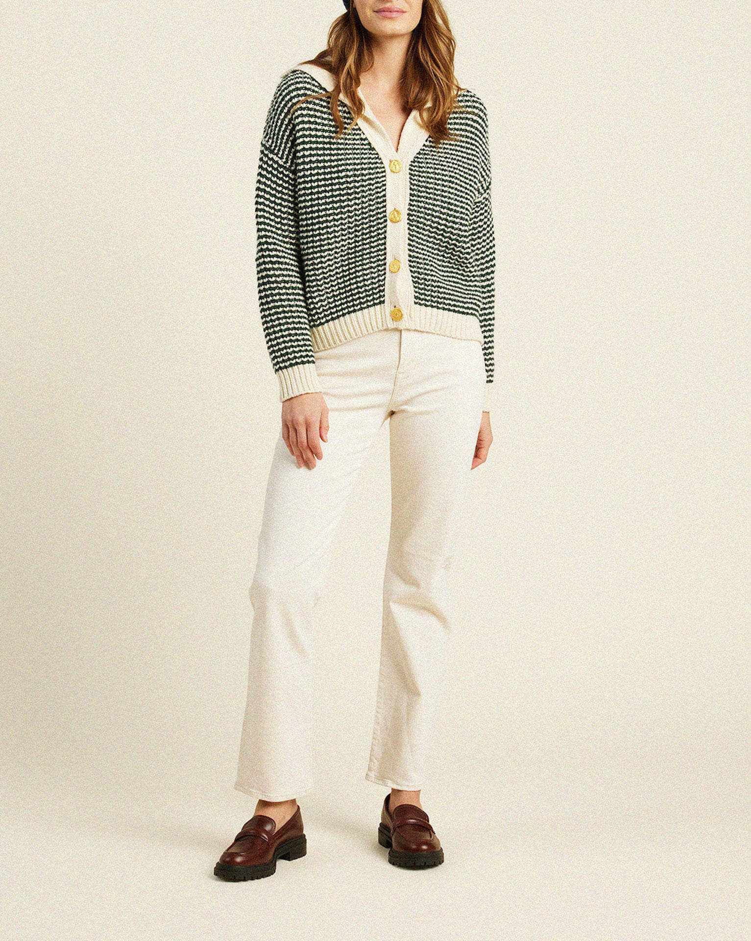 Savannah Striped Eyelash outlet Cardigan