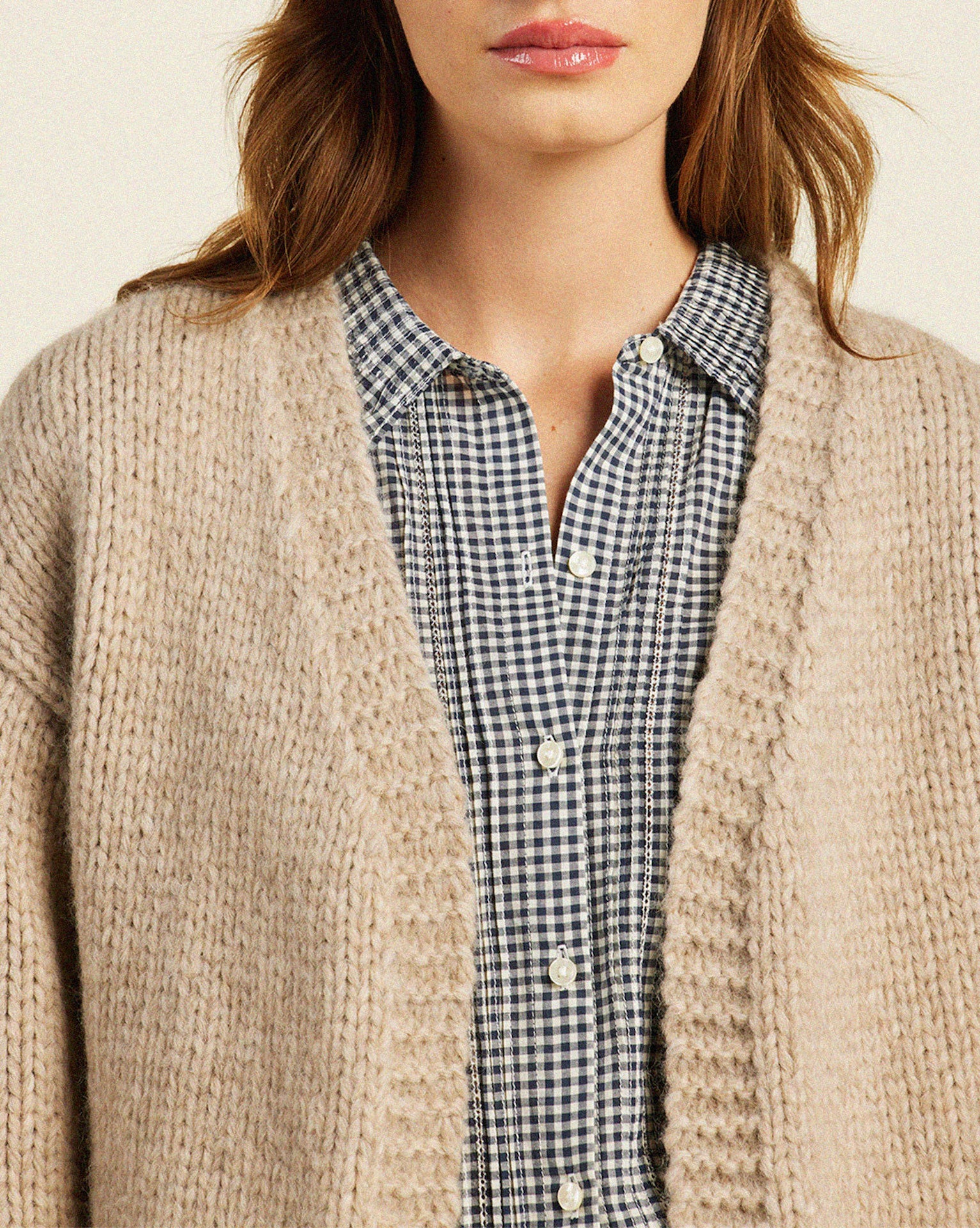 Arlowe Cardigan Beige