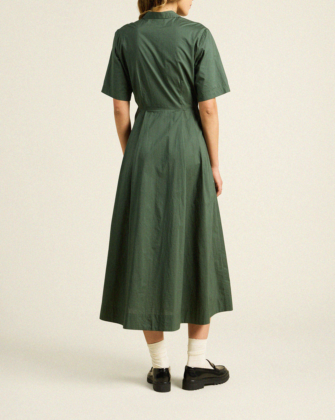 Aster Dress Thyme Poplin