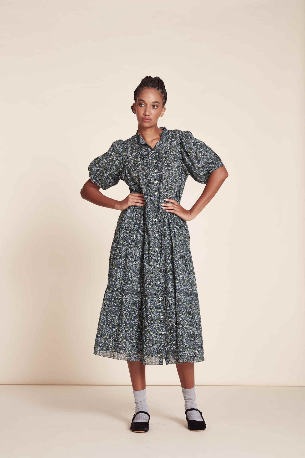 Hildie Dress Chesapeake Ditsy