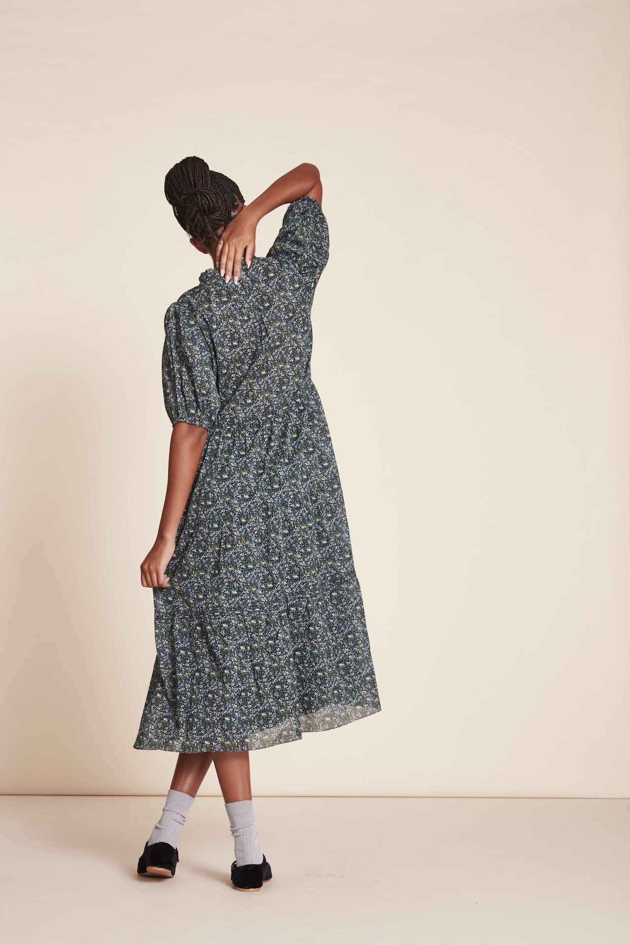 Hildie Dress Chesapeake Ditsy