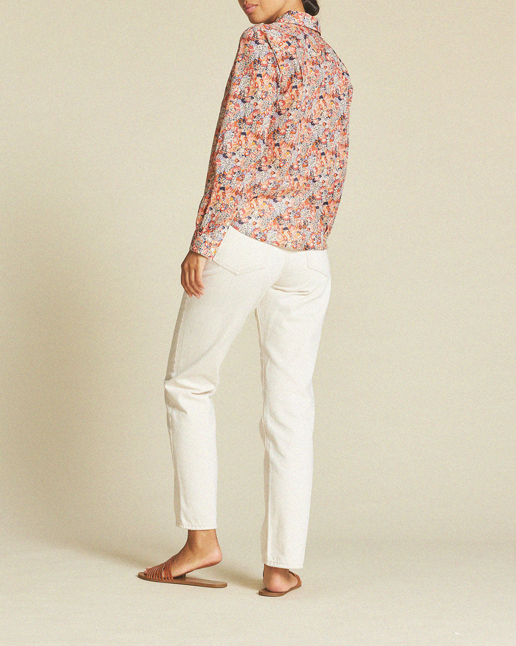 Jacquelin Shirt Vino Daisies