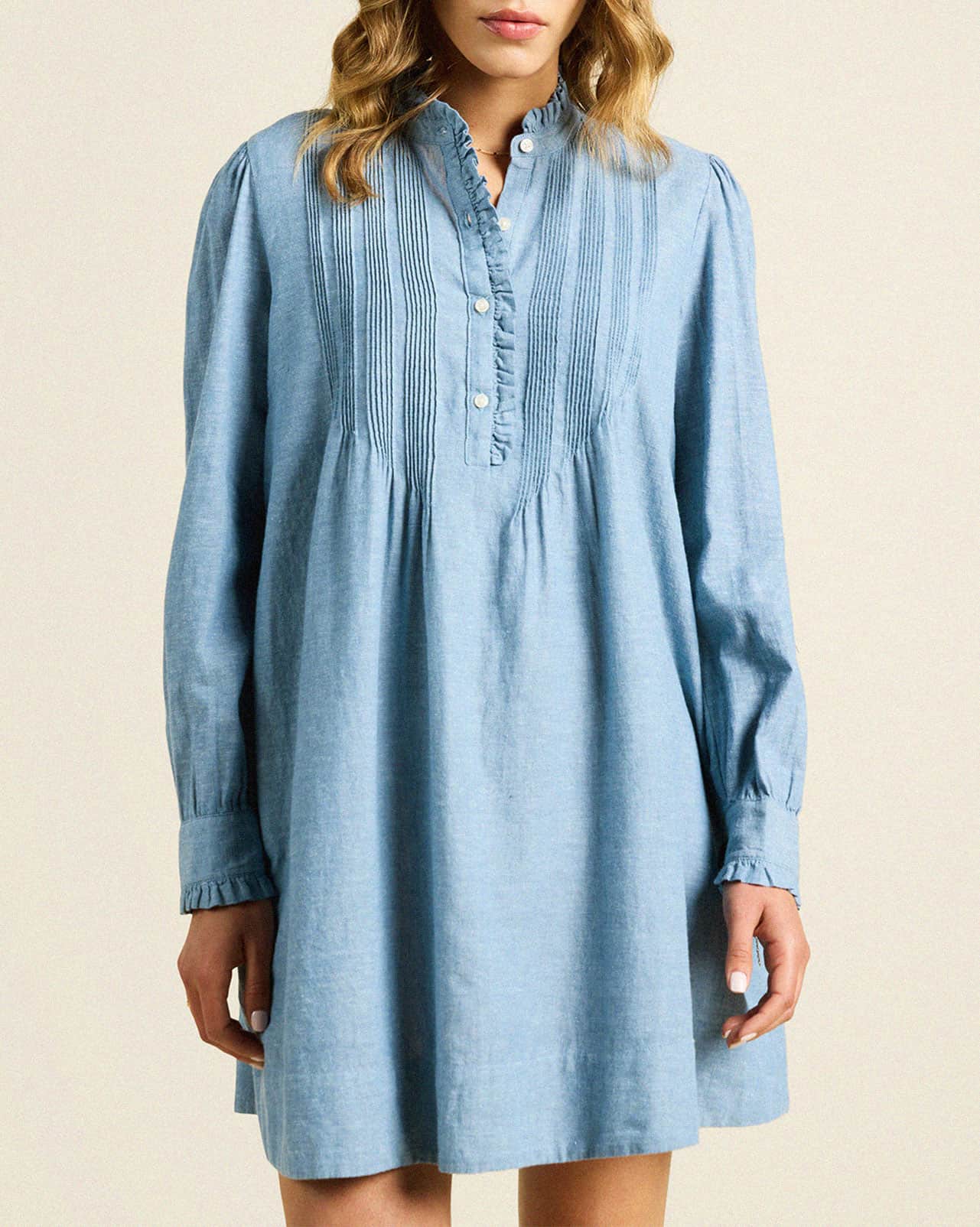 Eve Shift Dress Vintage Indigo