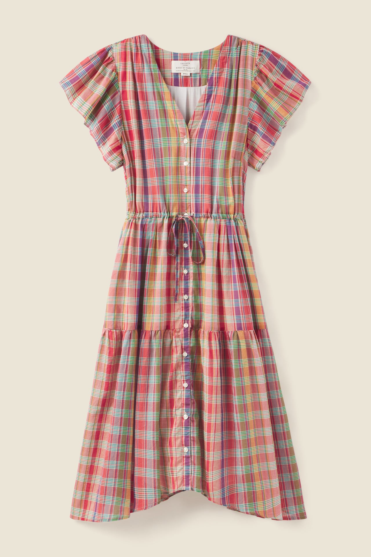 Kristi Dress Tapestry Plaid